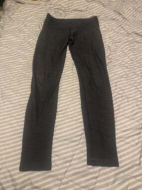 Lululemon Align Leggings Size 4 Black Heathered Yoga Pants